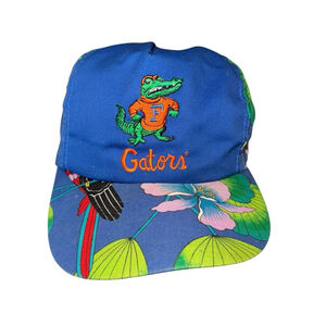 Vintage Florida Gators Hat Hawaiian 90s adjustable